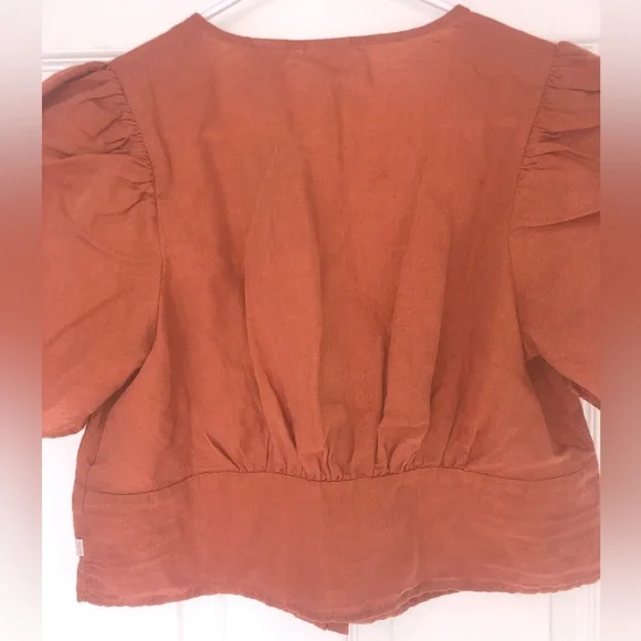 Levi’s short sleeve blouse (M) - Picture 7 of 10